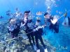 夏休み、家族でチービシ体験ダイビング